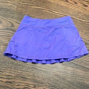 Ivivva purple mini tennis skirt